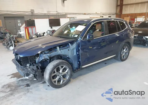 2022 BMW X3 xDrive30I z USA, uszkodzony, nr VIN 5UX53DP0XN9J50225